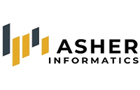 Asher Informatics booth at the SIIM Annual Meeting showcasing innovative medical imaging solutions.