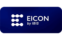 EICON by IBIS logo displayed at the SIIM Annual Meeting, showcasing innovative imaging solutions for medical professionals.