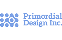 Primordial Design logo displayed at SIIM Annual Meeting, showcasing innovative healthcare imaging solutions and digital design excellence.