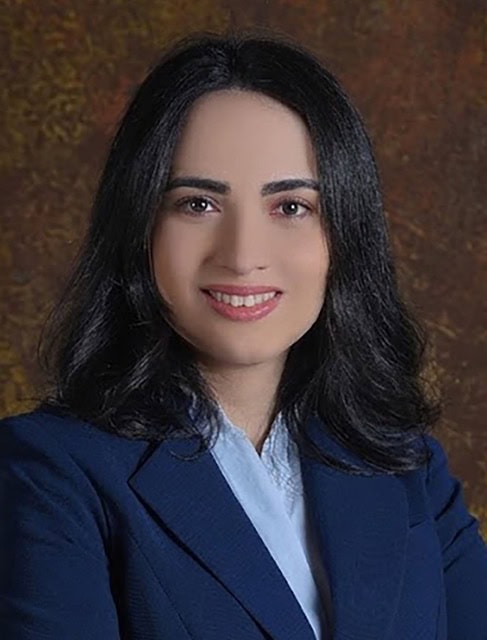 Sara Momtazmanesh, MD at SIIM Annual Meeting, showcasing medical imaging expertise and professional presence.