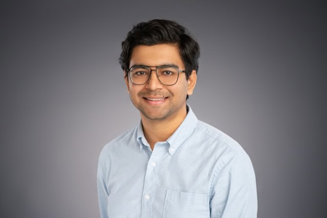 Professional portrait of Gustavo Lischinsky Moreno, attendee at the SIIM Annual Meeting, showcasing a friendly smile, glasses, and business casual attire.