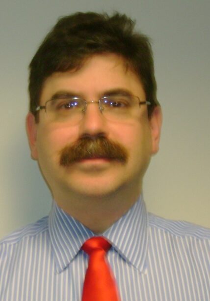 Portrait of Mitchell Goldburgh, FSIIM, BSCS, attending the SIIM Annual Meeting, showcasing medical imaging expertise.