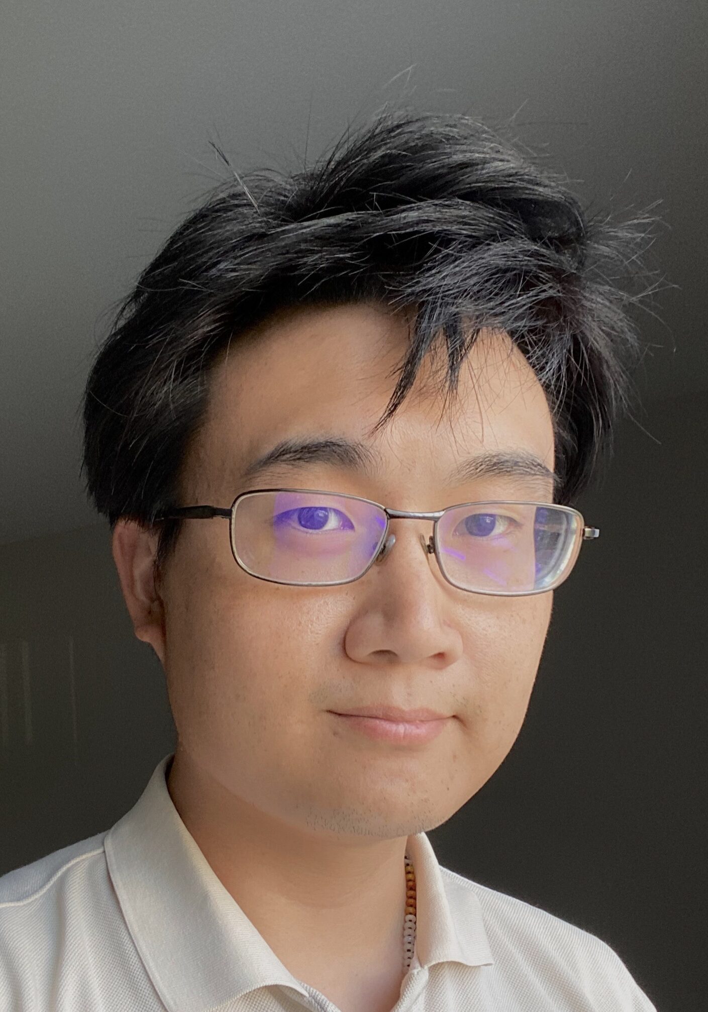 Portrait of Zenas Huang, MSc, attending the SIIM Annual Meeting, showcasing a professional conference setting with a focus on medical imaging and informatics.