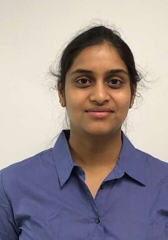 Anusha Kanagala, MS presenting at the SIIM Annual Meeting, a leading event for medical imaging professionals focusing on innovations in radiology and healthcare technology.