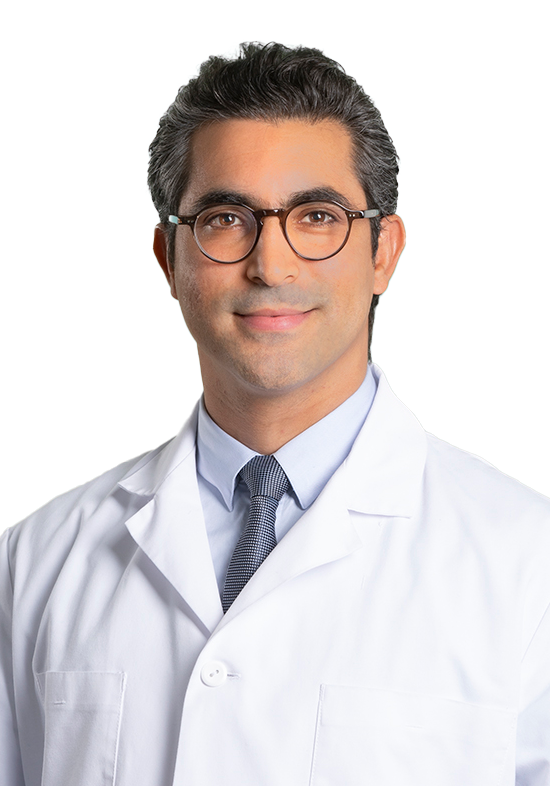 AI-generated ALT tag: Medical professional in white coat and glasses attending the SIIM Annual Meeting, showcasing advancements in medical imaging and radiology technology.
