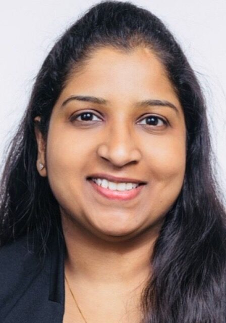 Priyadarshini Mamindla, MS, attending the SIIM Annual Meeting 2023, showcasing advancements in medical imaging and informatics.