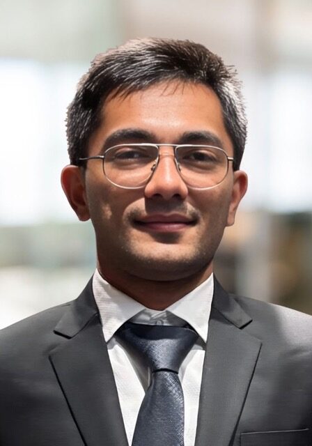 Aawez Mansuri, MS, a medical imaging specialist, attending the SIIM Annual Meeting, showcasing advancements in AI and radiology technology.