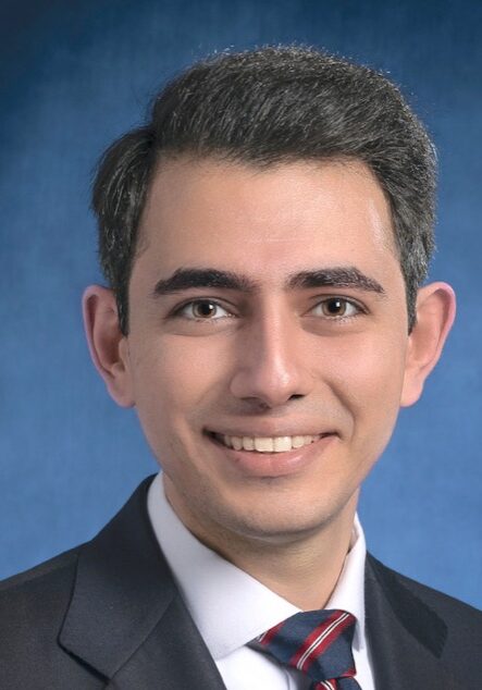 Professional headshot of Bahram Mohajer, MD, MPH, attending the SIIM Annual Meeting, showcasing a confident healthcare professional in formal attire.