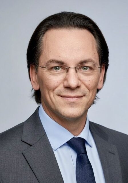 Sergey Morozov, MD PhD MPH CIIP speaking at the SIIM Annual Meeting, showcasing medical imaging innovation and healthcare informatics.