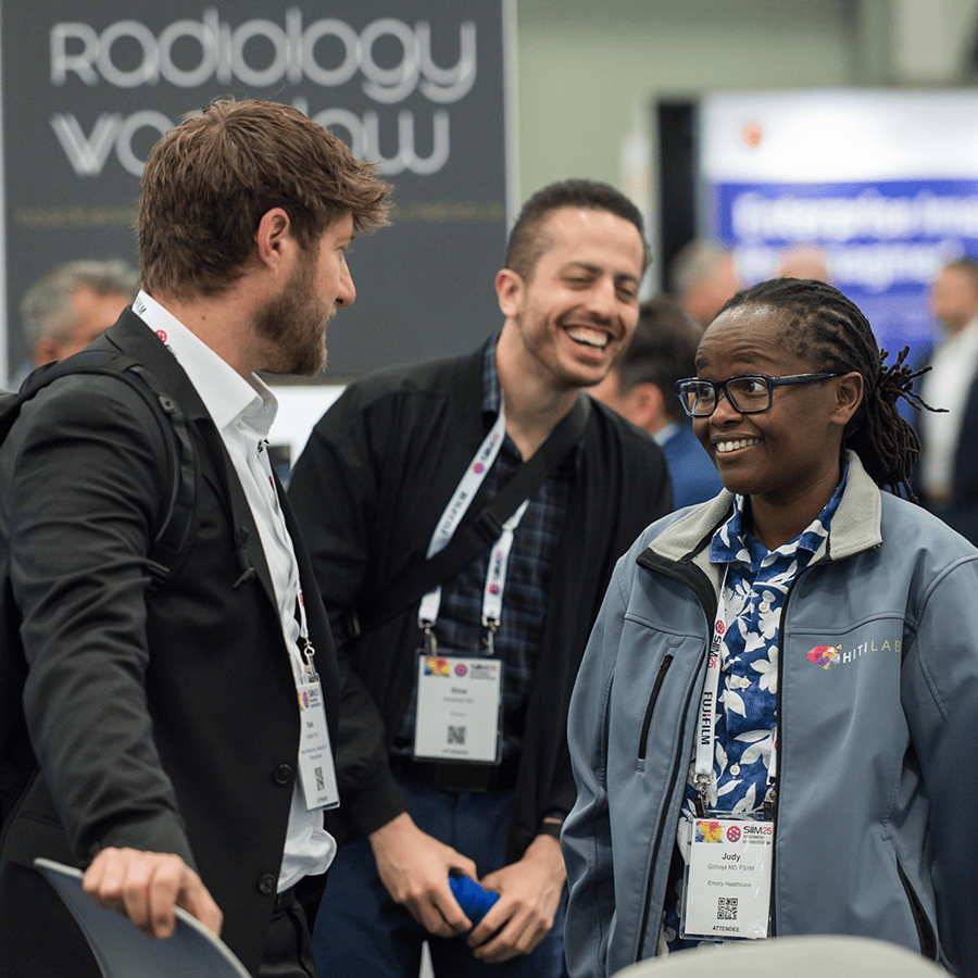 People speaking at SIIM25