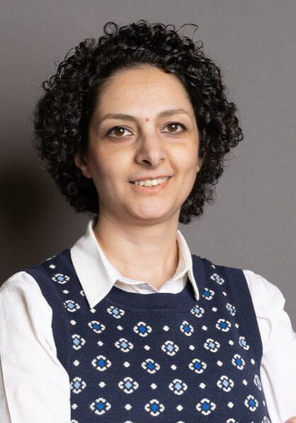 Dr. Samira Raminfard, PhD, at the SIIM Annual Meeting, showcasing advancements in medical imaging and informatics.