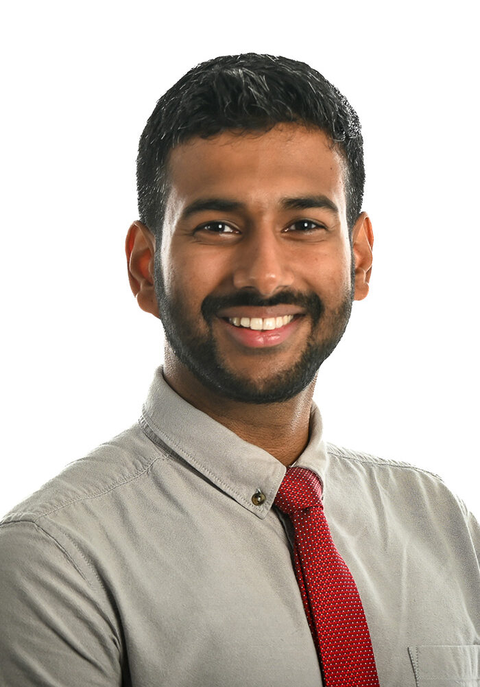 Radiologist Vidya Sankar Viswanathan, MBBS, attending the SIIM Annual Meeting to discuss advancements in medical imaging technology.